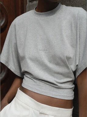 AVORA Swedish Brand Gray Dna Tee